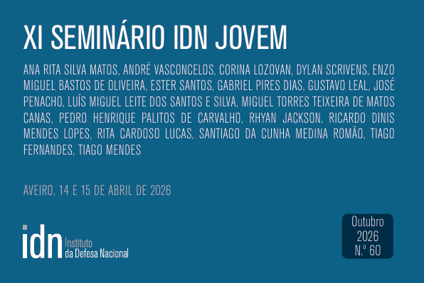 IDN Cadernos Nº 60 / 2026 - XI SEMINÁRIO IDN JOVEM