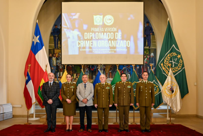 ANEPE y ACIPOL finalizan primera versión del Diplomado en Crimen Organizado