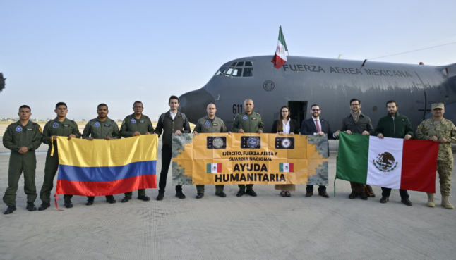 CODENAL - Envía México Ayuda Humanitaria al pueblo de Colombia tras afectaciones por sismo